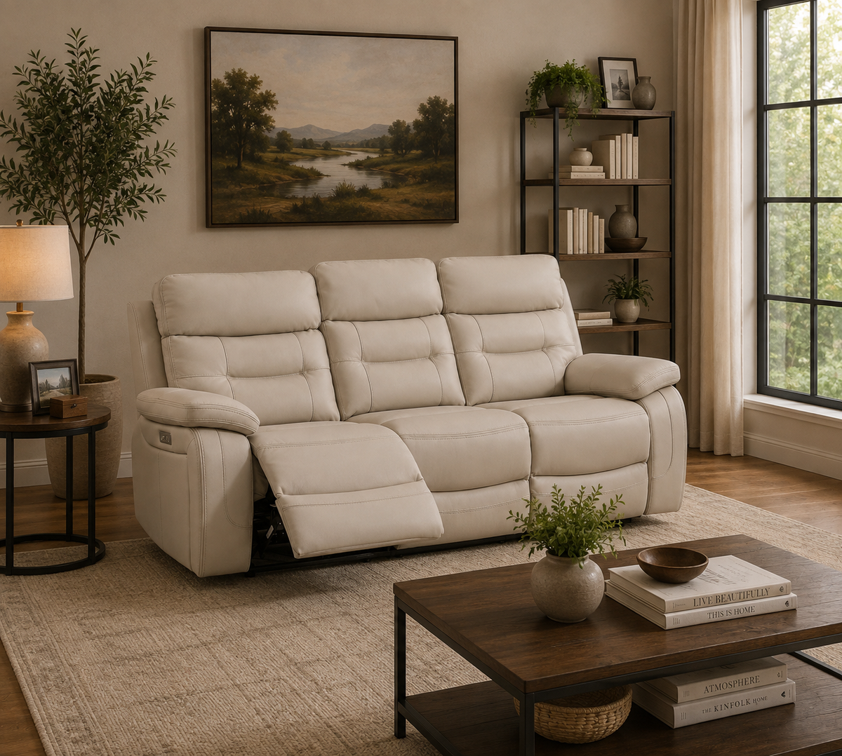 Boston Sofa Sets - Light Grey