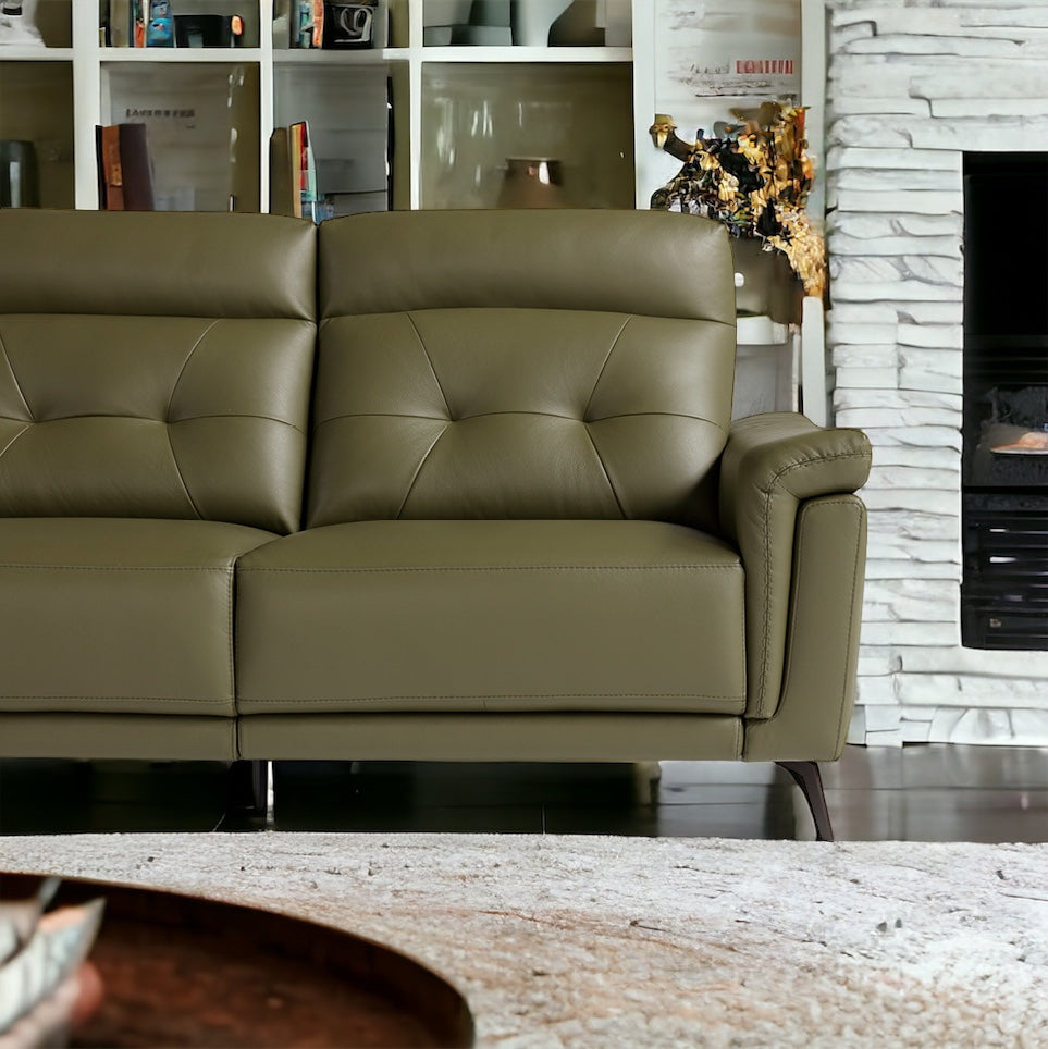 Selene Sofa Sets - Olive Green
