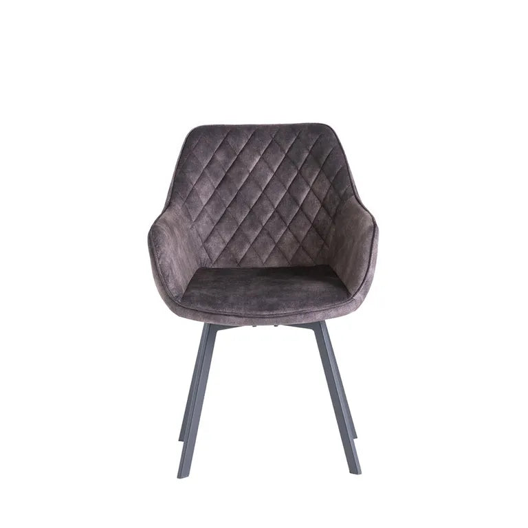Willow Swivel Dining Chair - Graphite