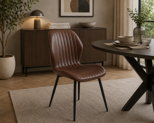 Fontana Dining Chair - Tan