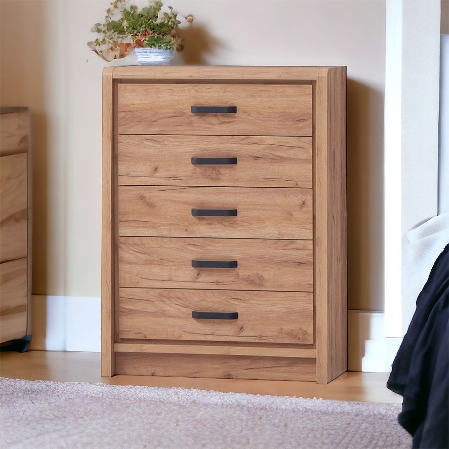 Melbourne Five Drawer Chest