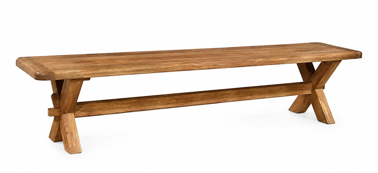 Dorset 1.75m Dining Set - Smoked Oak