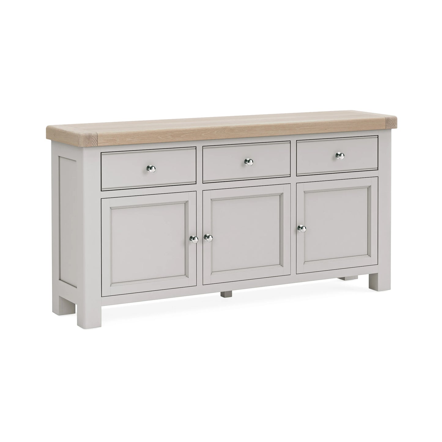 Toronto Large Sideboard - Grey & Oak