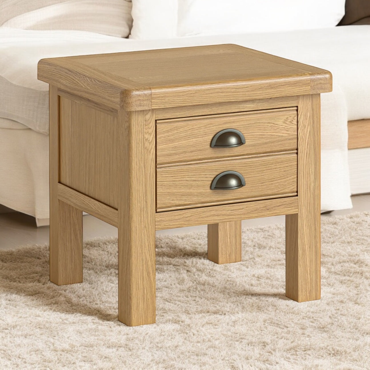 Toronto Lamp Table - Oak