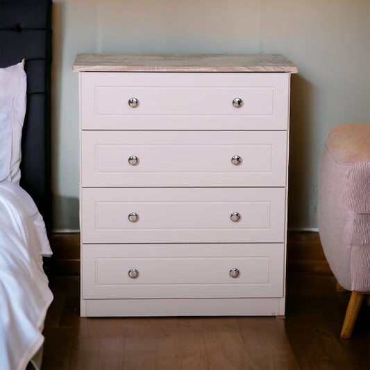 Eden Four Drawer Chest (Choose Colours)