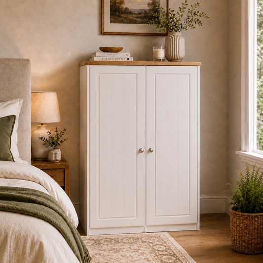Eden Kids Wardrobe (Colour & Handle Options)