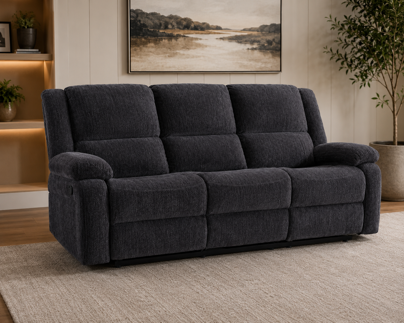 Axel Sofa Sets - Charcoal