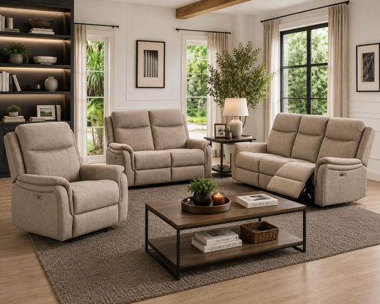 Trafford Sofa Sets - Taupe