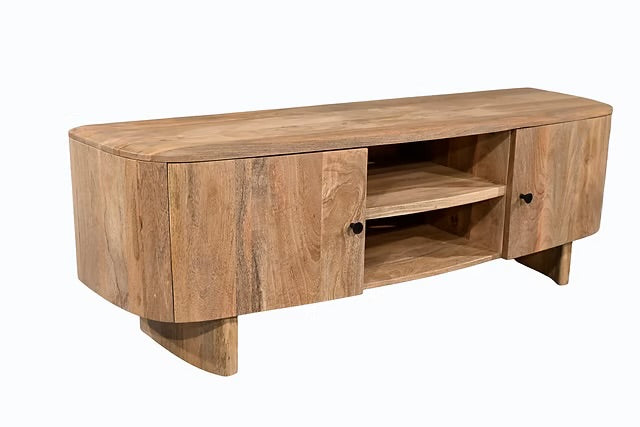 Baja Large TV Media Unit - Mango Wood