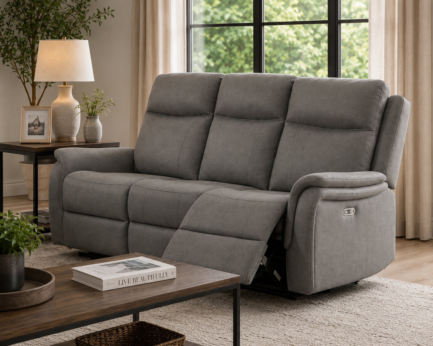 Trafford Sofa Sets - Grey