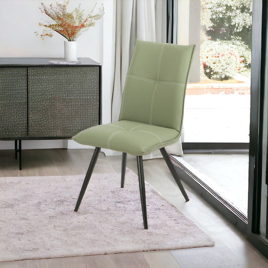 Anya Dining Chair - Sage Green