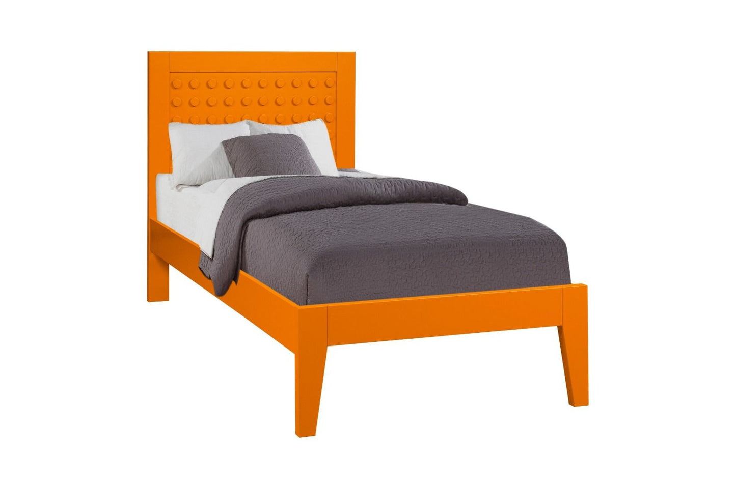 Blox Bed Frame - Orange (Size Options)