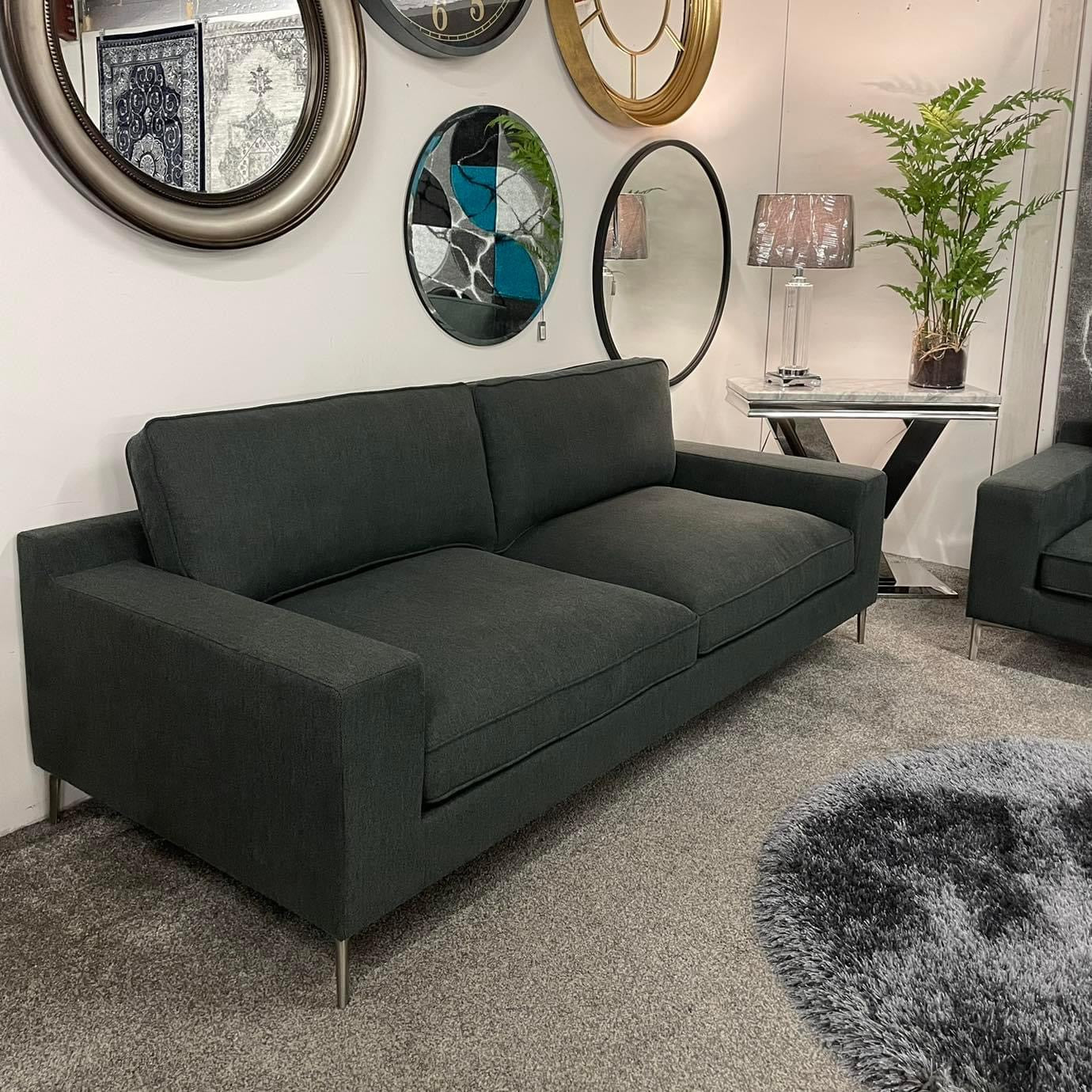 Matiz Sofa Sets - Dark Grey