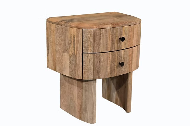 Baja Lamp Table - Mango Wood