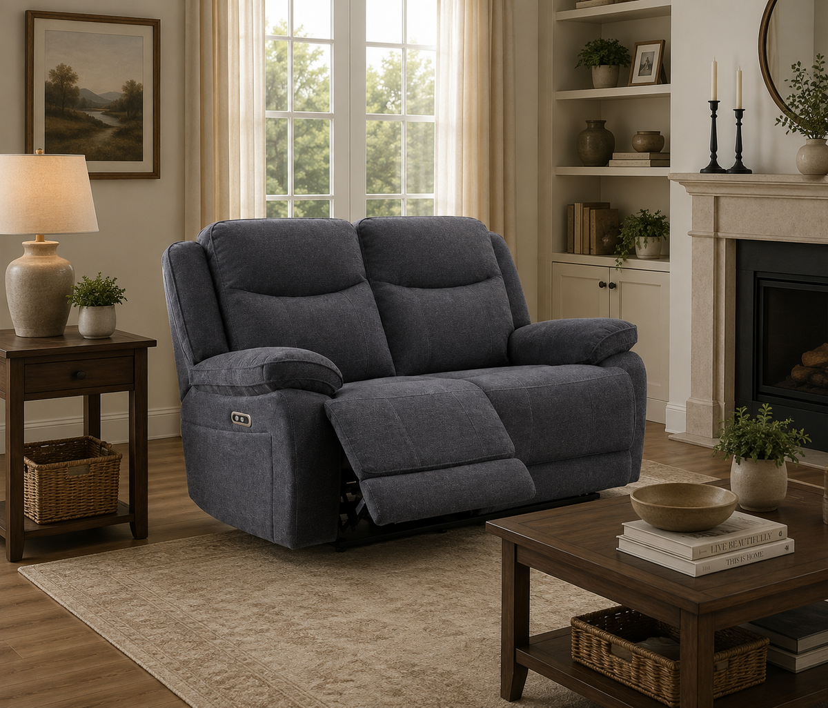 Herbert Sofa Sets - Dark Grey
