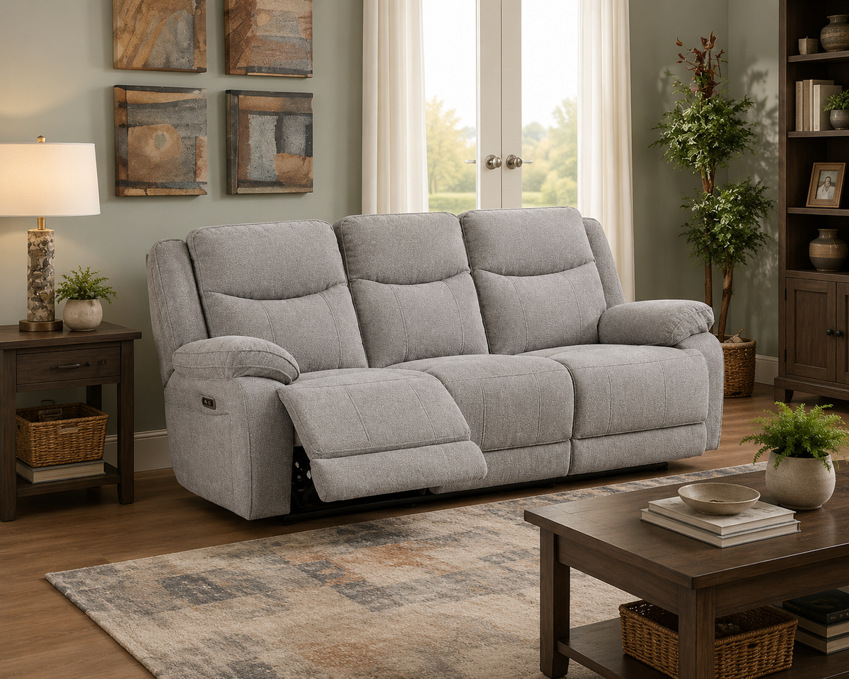 Herbert Sofa Sets - Light Grey