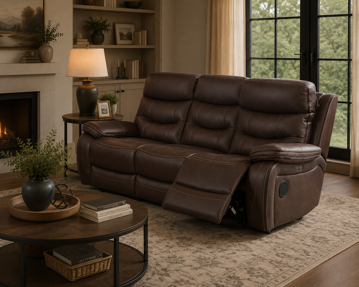 Tech Sofa Sofa Sets - Chestnut Brown