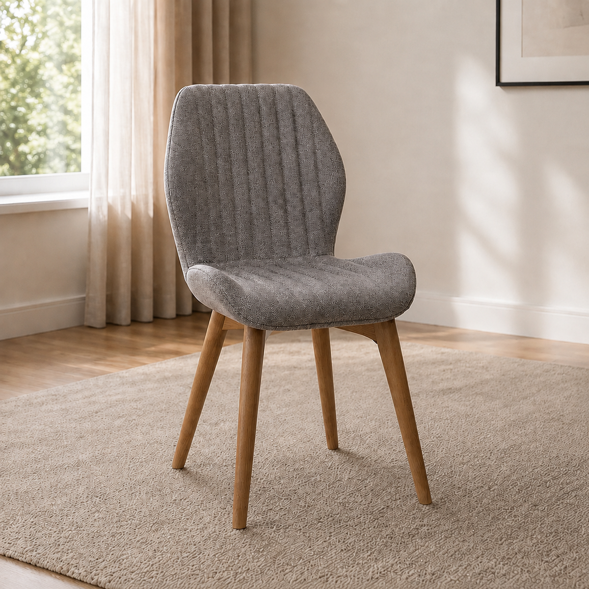 Dorset Dining Chair - Light Grey