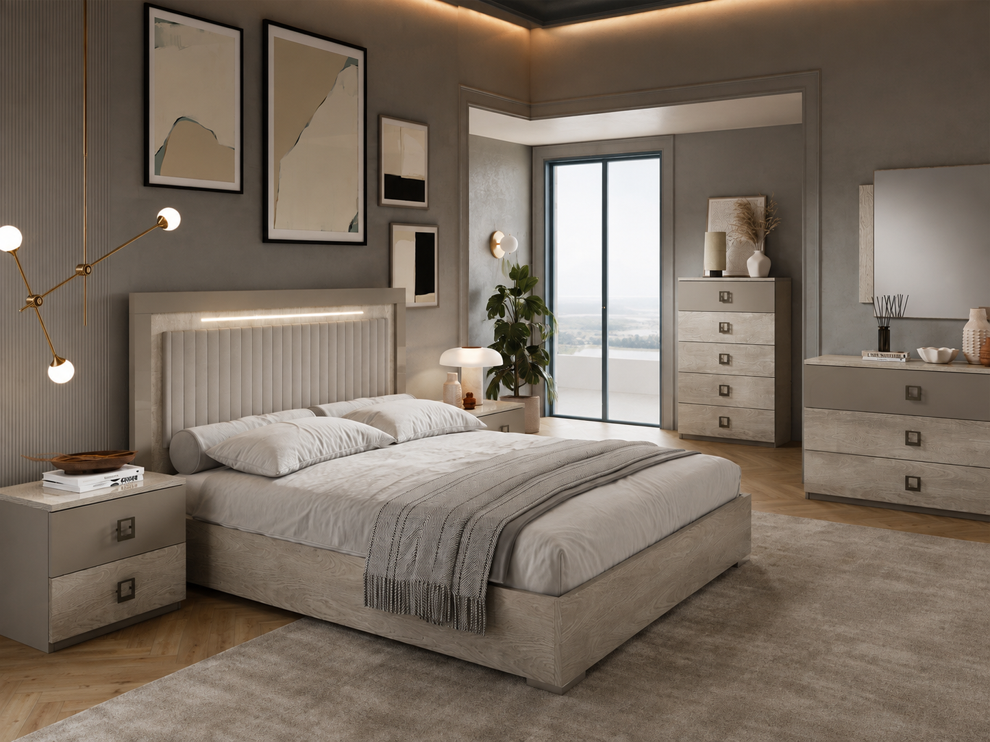 San Martino Five Drawer Chest