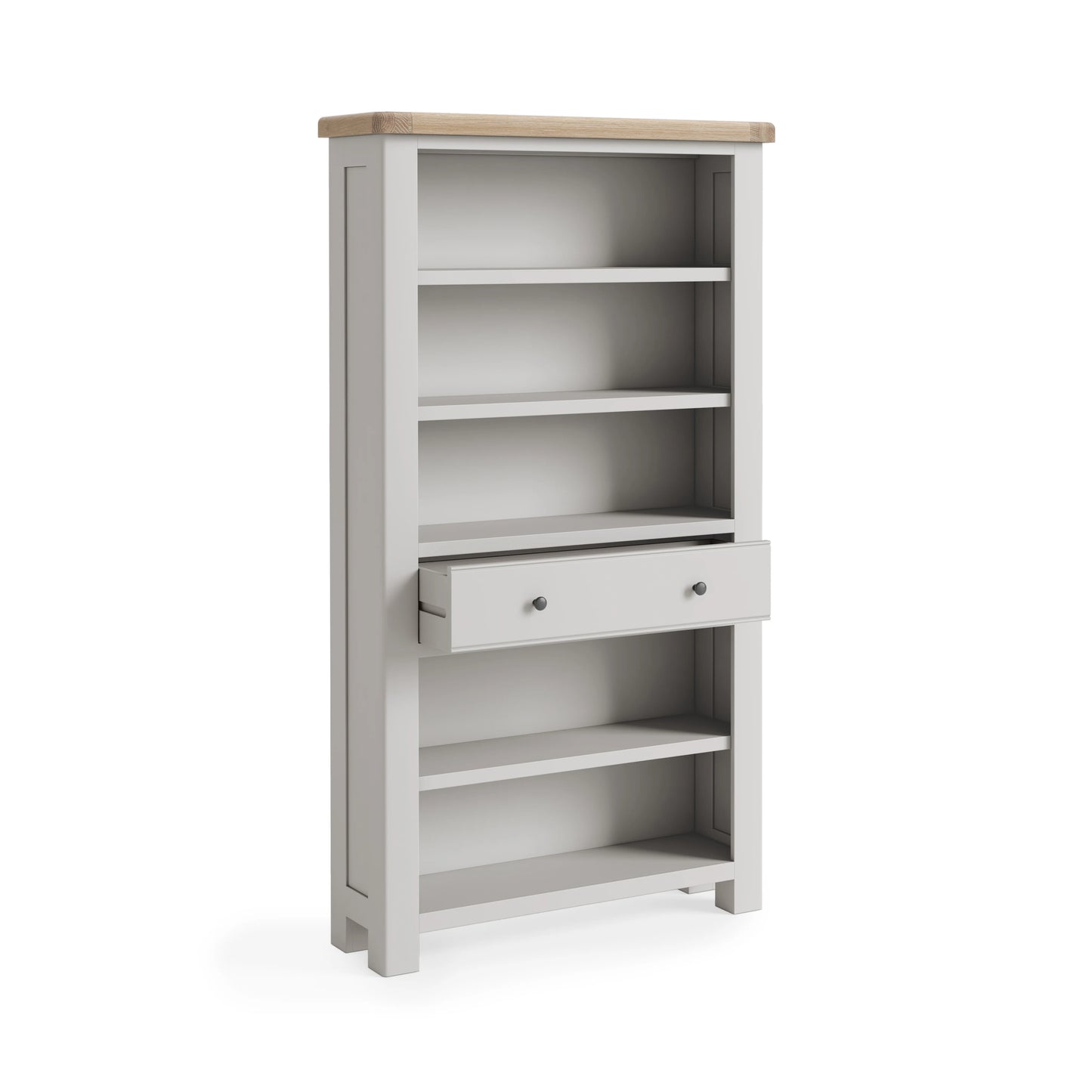 Toronto Large Bookcase - Grey & Oak