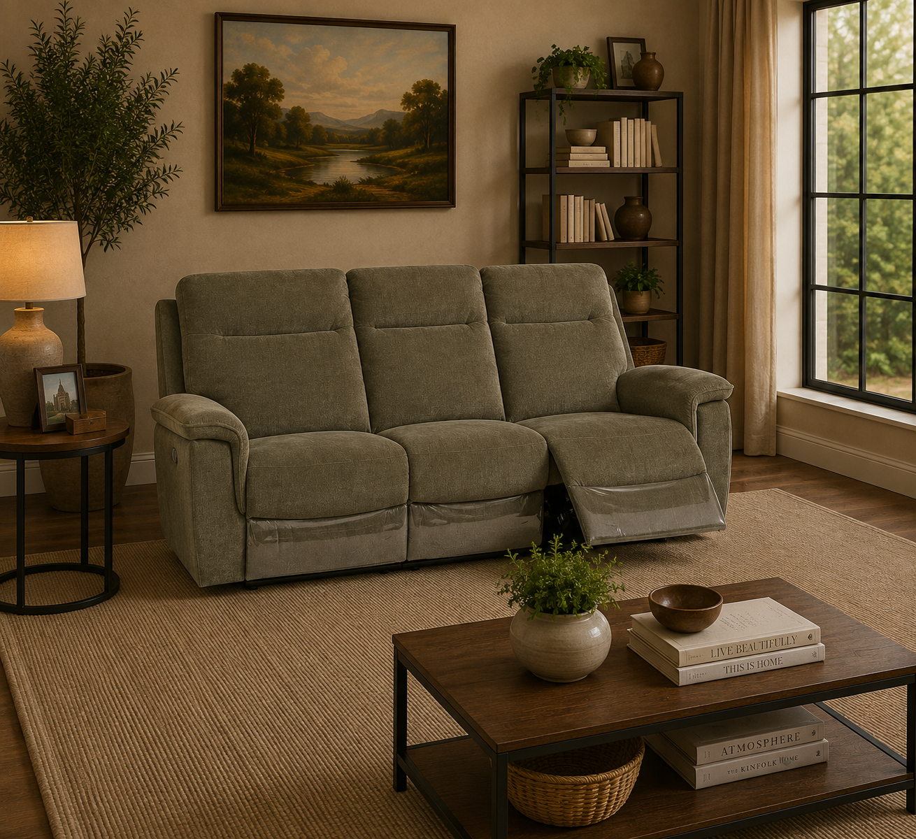 Havana Sofa Sets - Moss Green