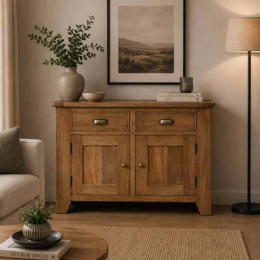 Dorset Small Sideboard - Smoked Oak