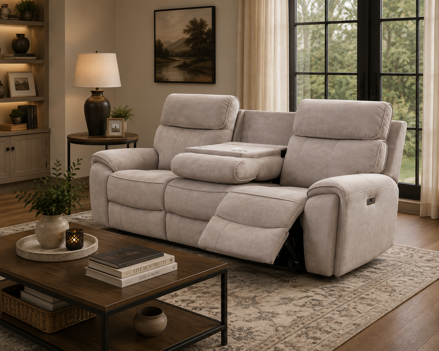 Sheldon Sofa Sets - Taupe