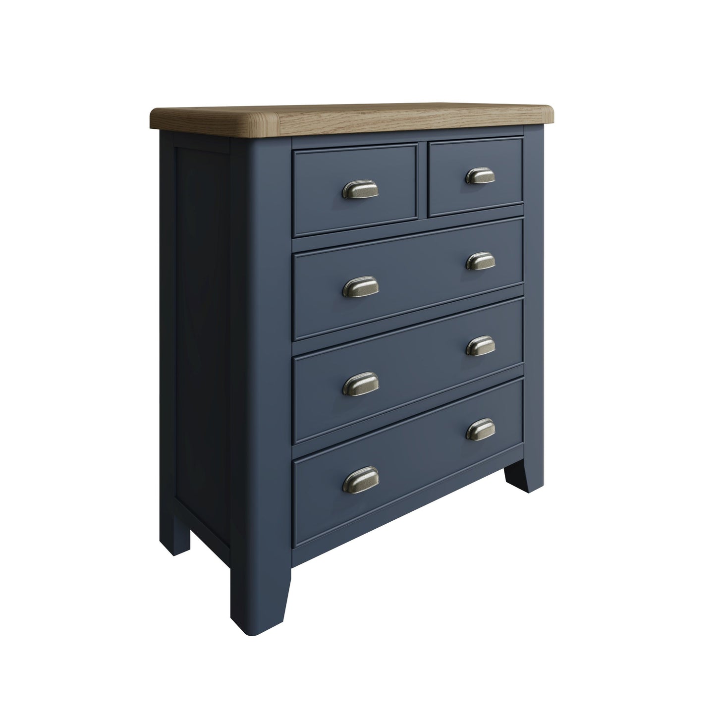 Heritage Oak Blue Two Over Three Chest