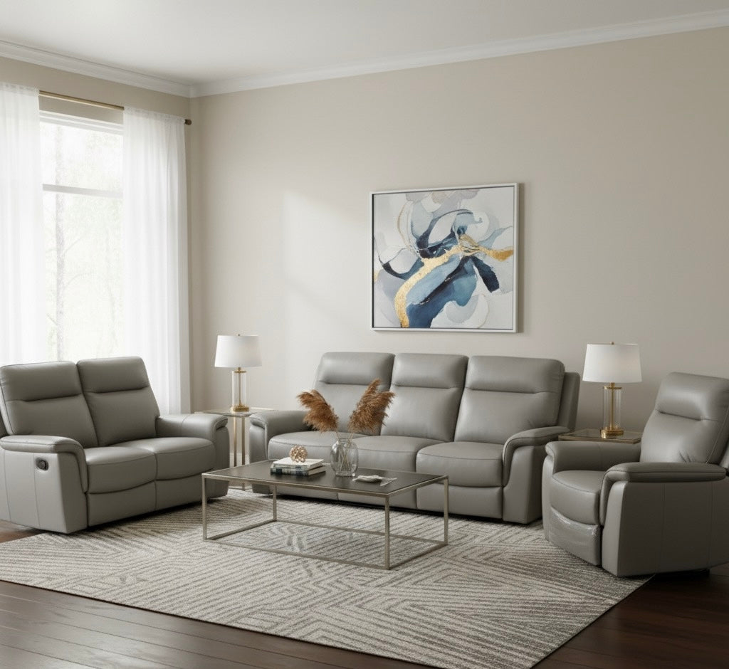 Buxton Sofa Sets - Grey