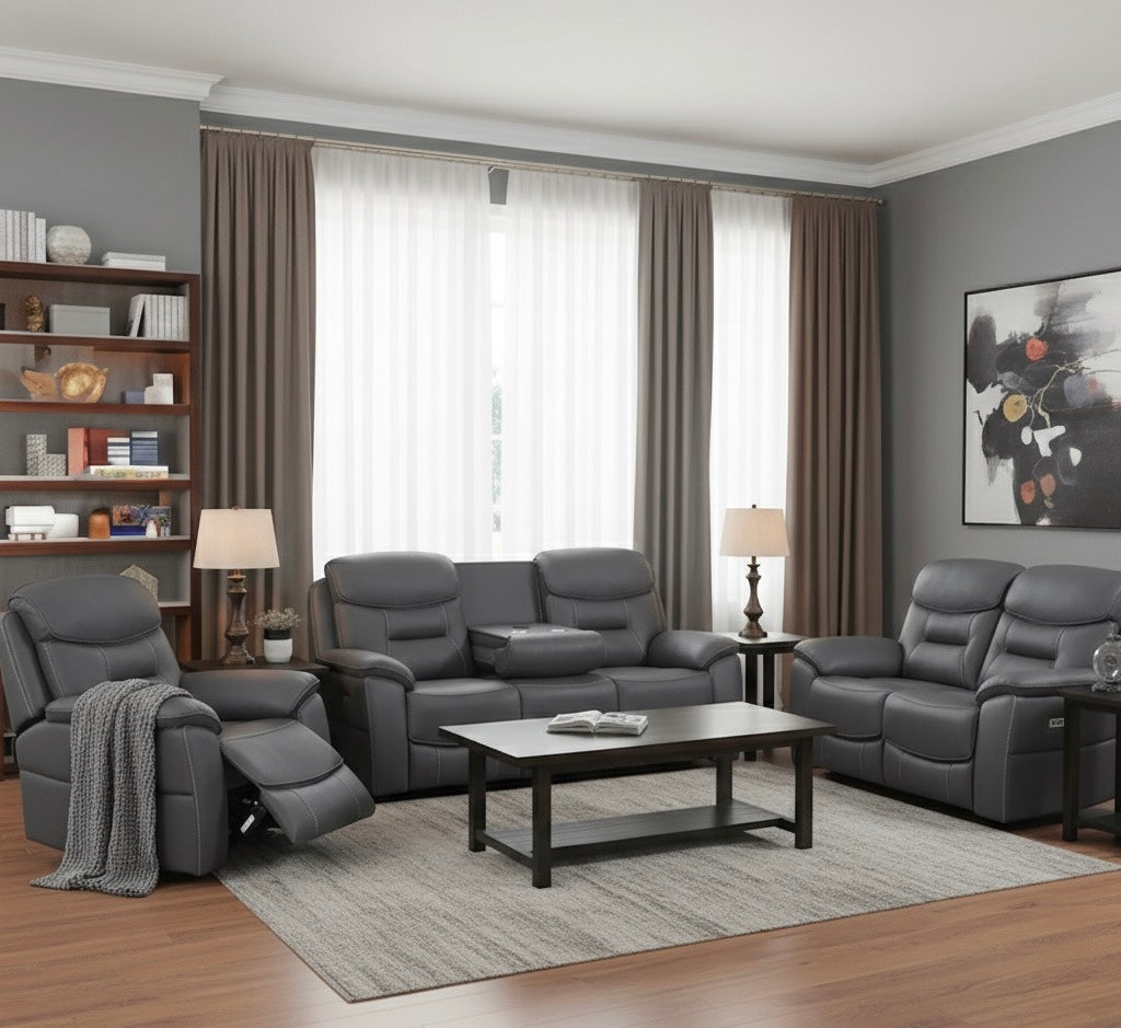 Olivia Sofa Sets - Slate