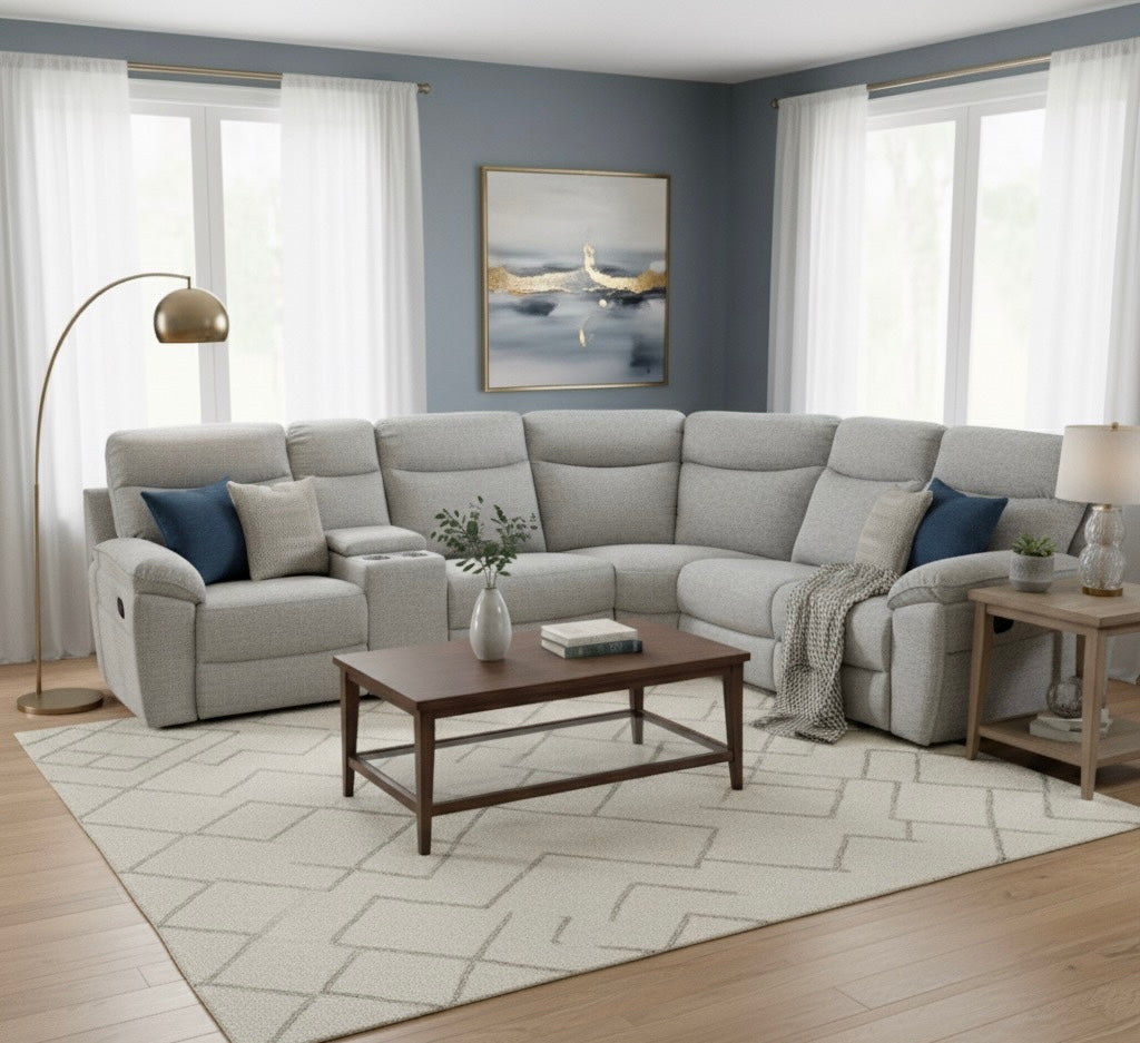 Vera Corner Sofa - Light Grey