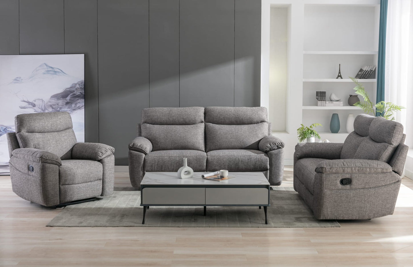 Vera Sofa Sets - Grey