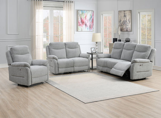 Amber Sofa Sets - Grey