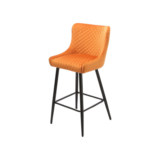 Annabelle Bar Stool - Burnt Orange