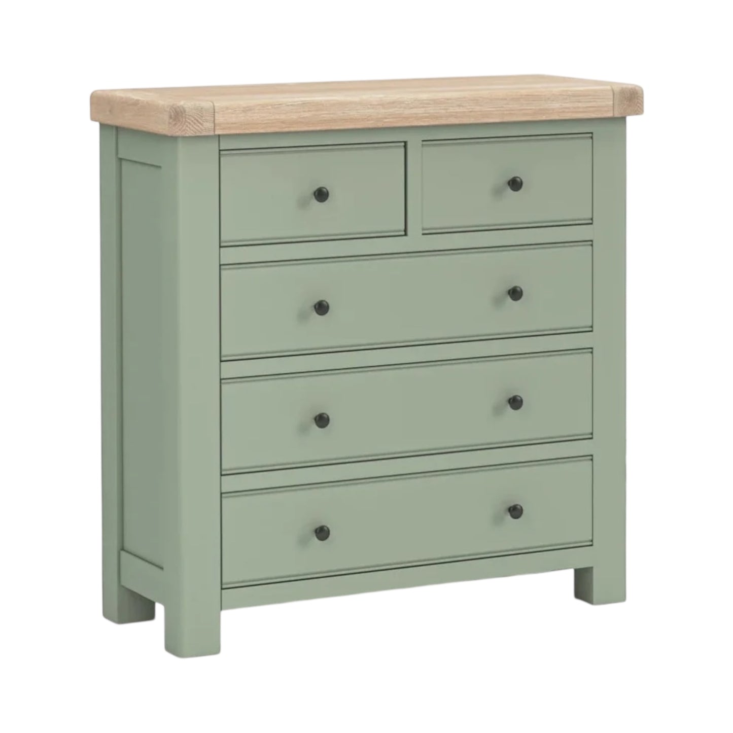 Toronto Five Drawer Chest - Sage & Oak