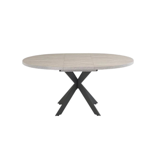 Rimini 1.2m Round Extending Dining Table