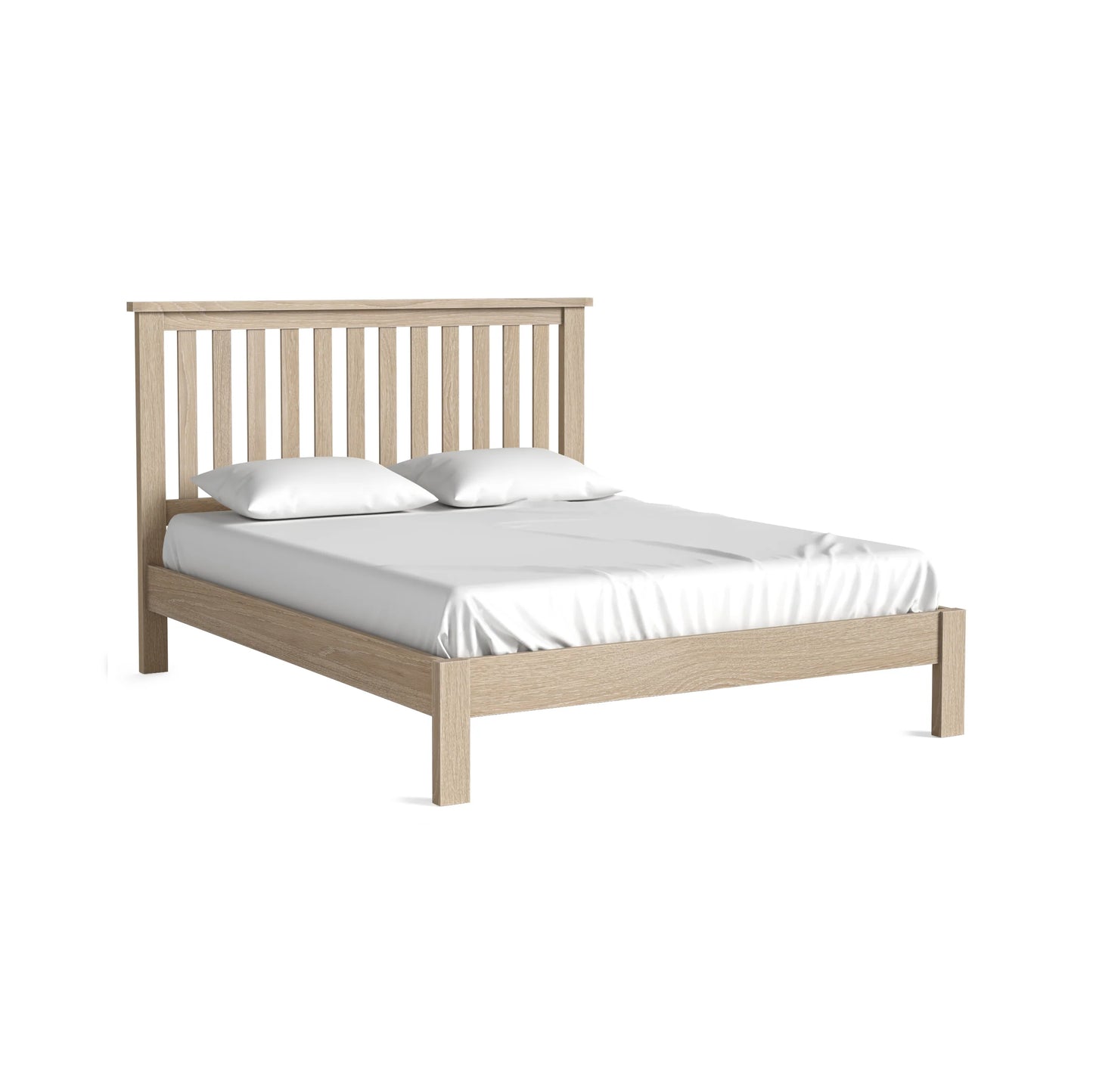 Country Oak Bed Frame - Oak (Size Options)