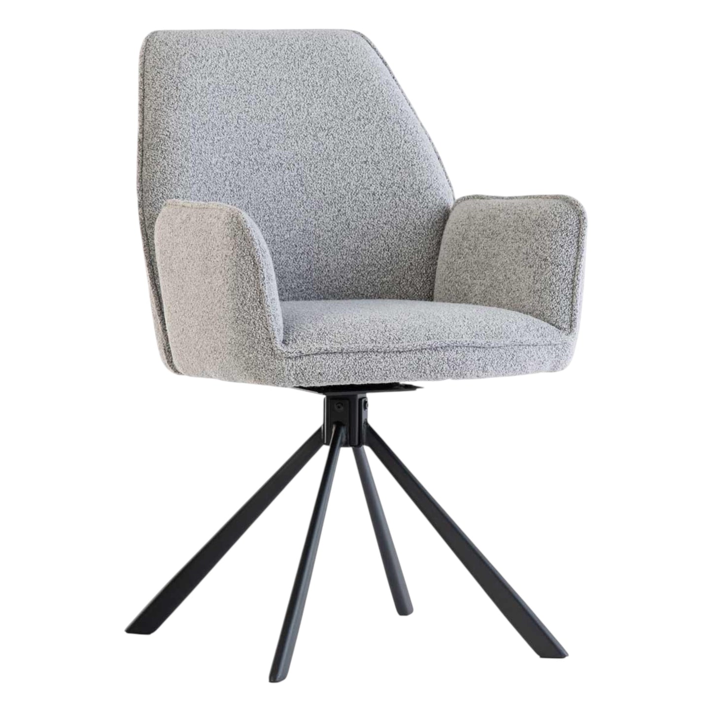 Harley Swivel Dining Chair - Grey