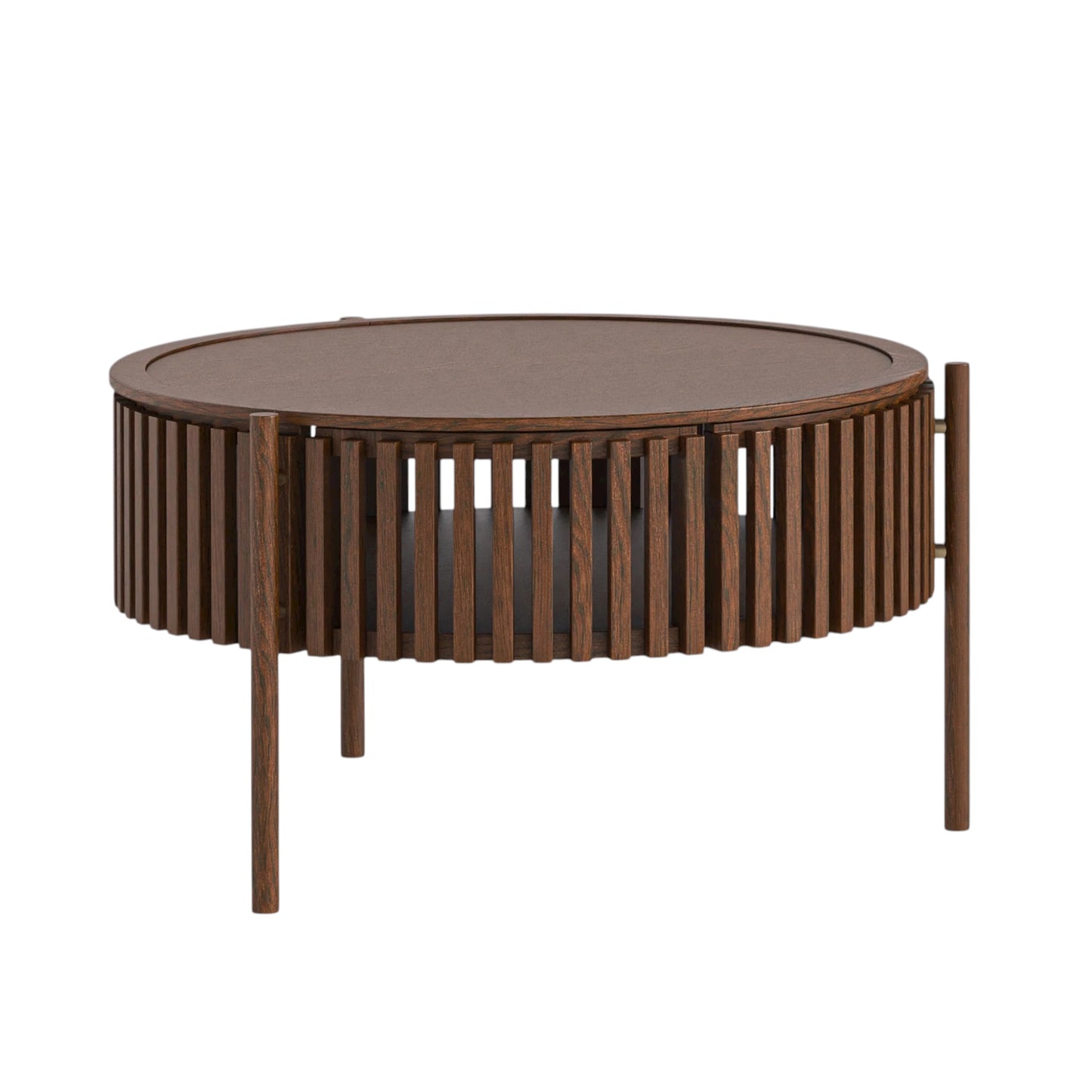 Soho Storage Coffee Table - Walnut