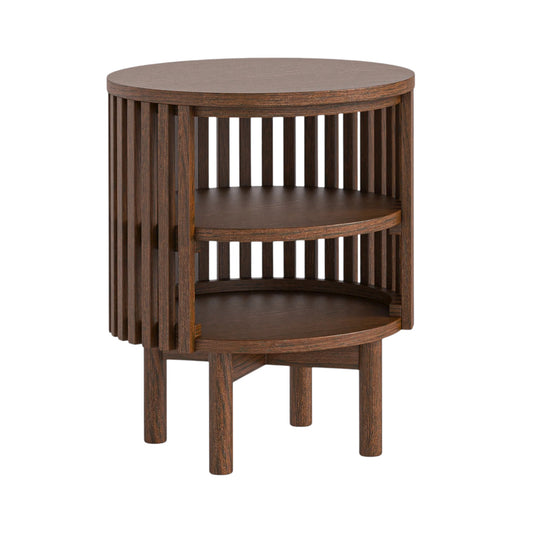 Soho Open Side Table - Walnut