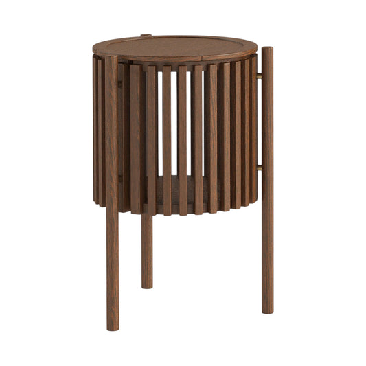 Soho Storage Side Table - Walnut