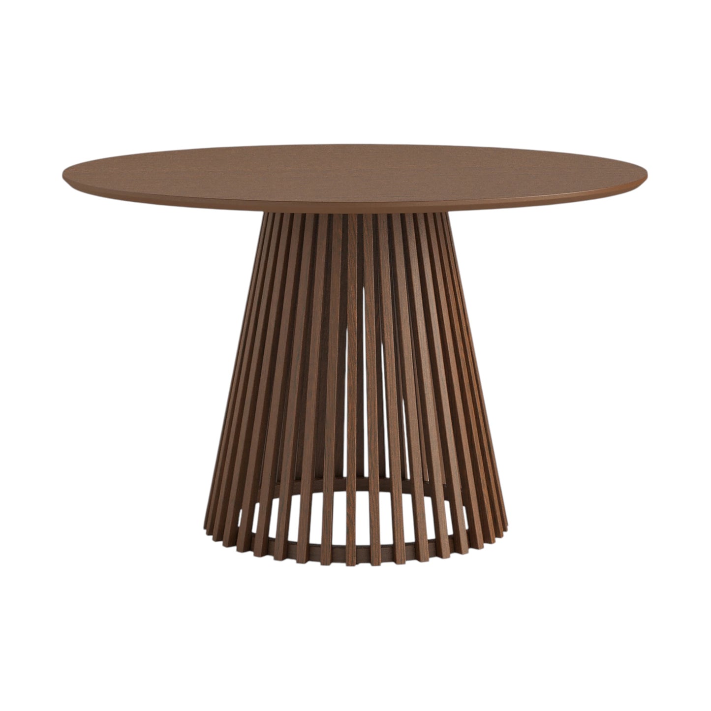 Soho Round Dining Table - Walnut