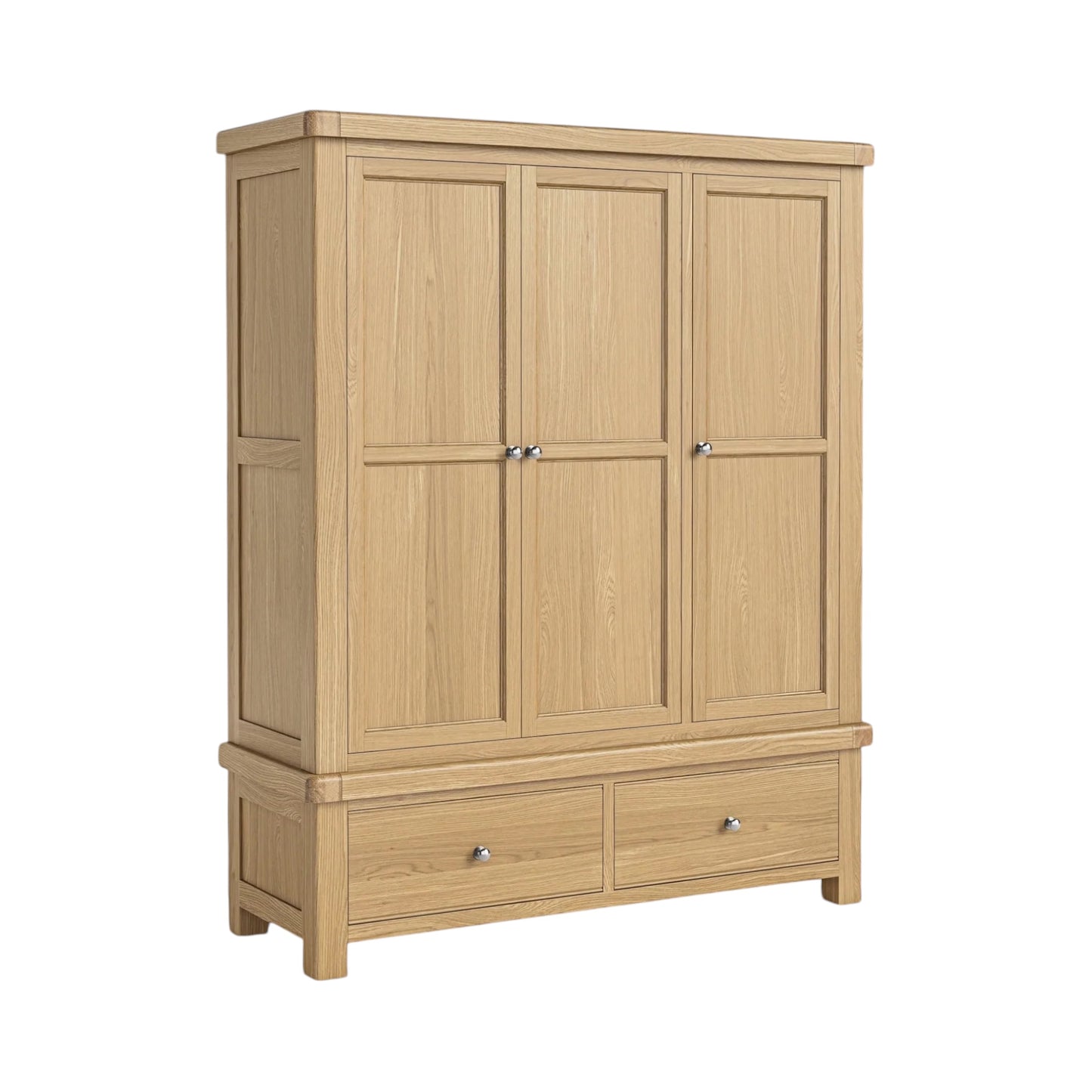 Toronto Triple Wardrobe - Oak