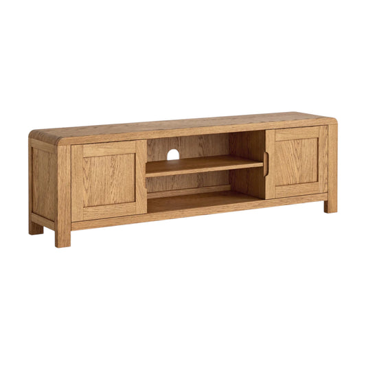 Bergen Large Media / TV Unit - Oak