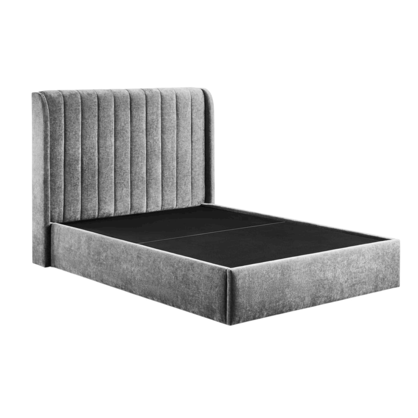 Lilly Ottoman Bed Frame - Grey