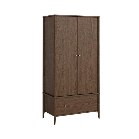 Paris Double Wardrobe - Dark Oak