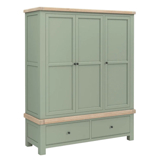 Toronto Triple Wardrobe - Sage & Oak