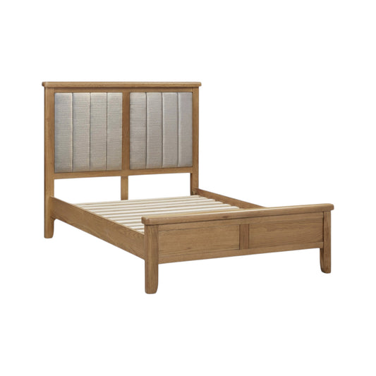 Heritage Oak Bed Frame - Smoked Oak