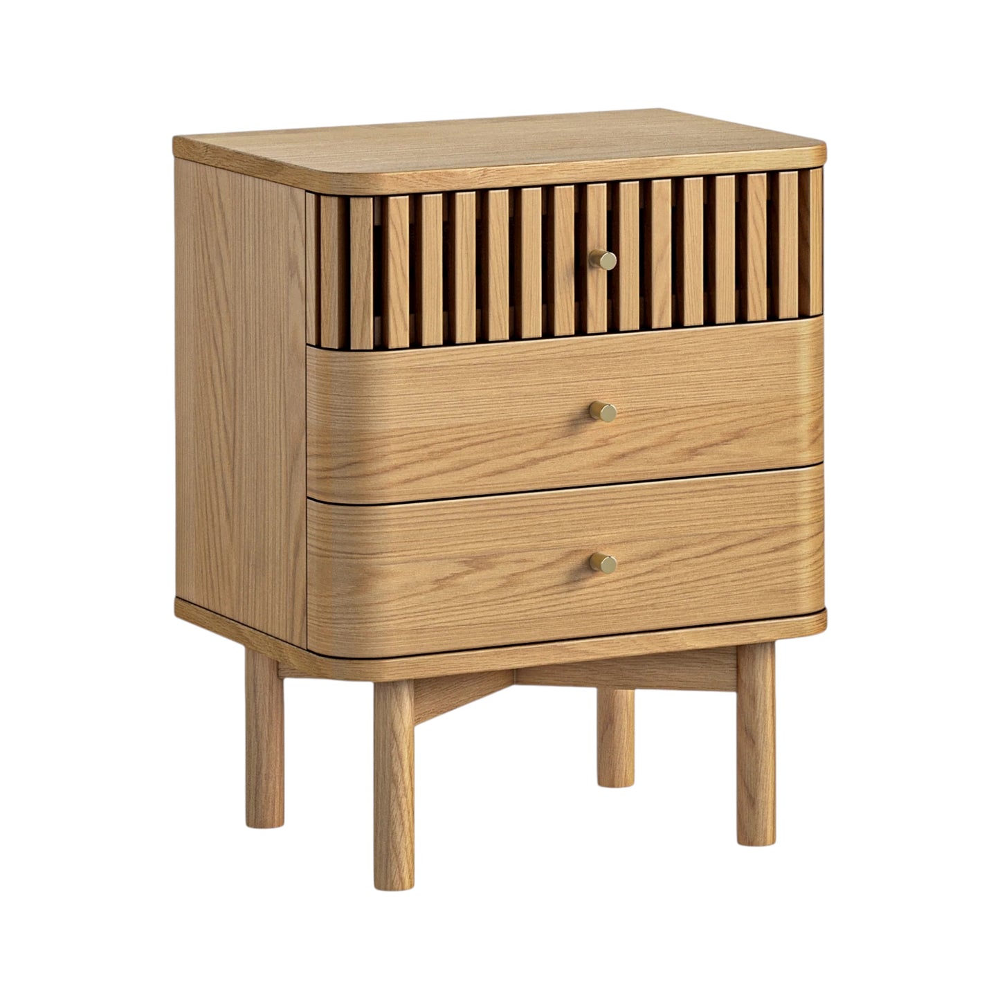 Soho Bedside Locker - Natural