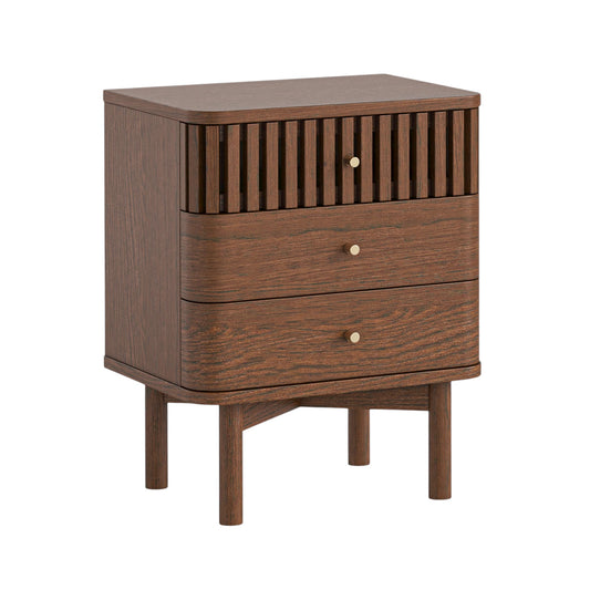 Soho Bedside Locker - Walnut
